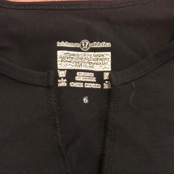 Lululemon 6 Tri-colour T-shirt - Picture 2 of 8